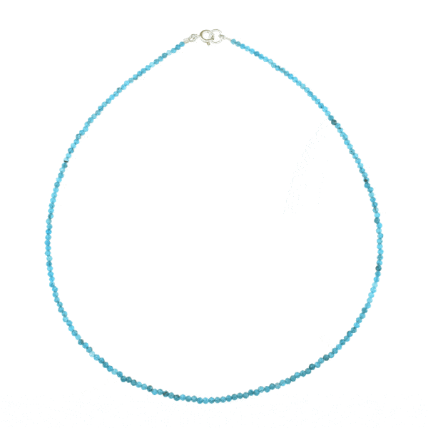 Necklace with Apatite gemstones