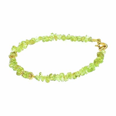 Bracelet made of Peridote