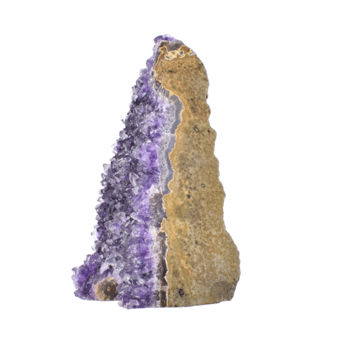 Ακατέργαστο κομμάτι φυσικής πέτρας αμεθύστου, ύψους 13cm. Αγοράστε online shop.