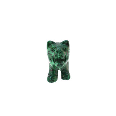 Lion made of Malachite