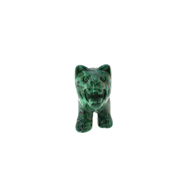 Lion made of Malachite - Image 2