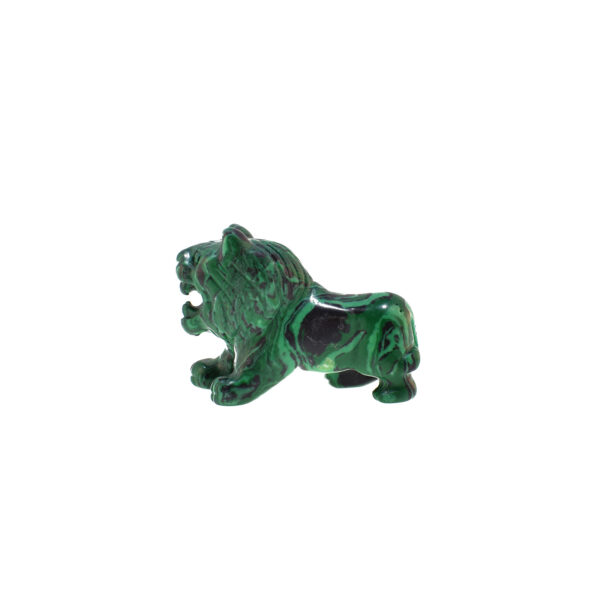 Lion made of Malachite - Image 4