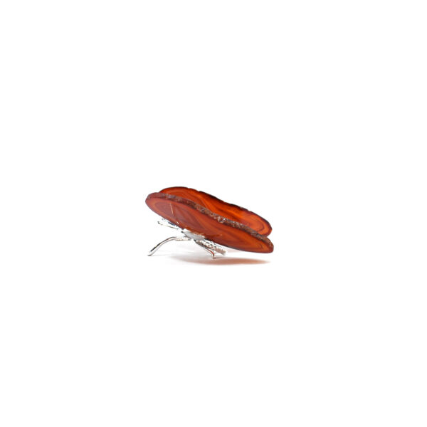 Brown agate butterfly gemstone 9cm - Image 3