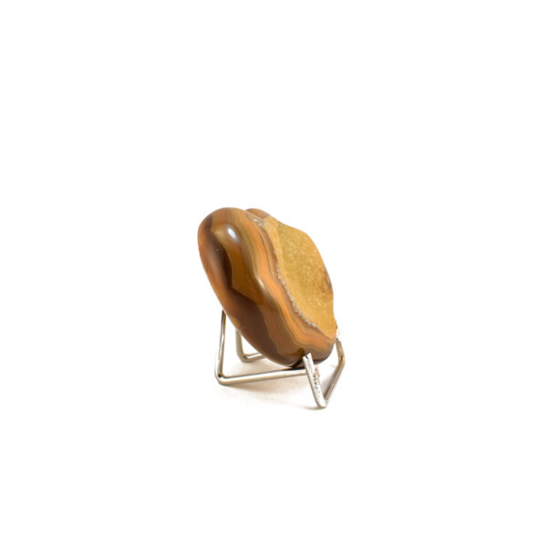 Heart made of Agate on a base 6cm - Image 3