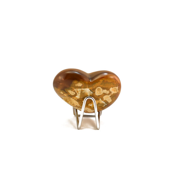 Heart made of Agate on a base 6cm - Image 4