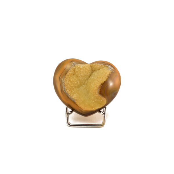 Heart made of Agate on a base 6cm