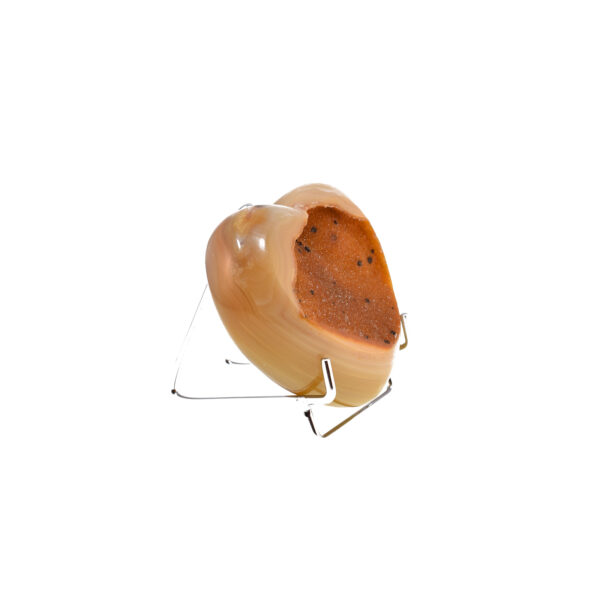 Heart made of Agate on a base 7,5cm - Image 3