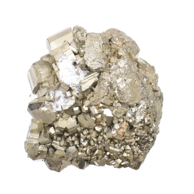 Ακατέργαστο κομμάτι φυσικής πέτρας πυρίτη, μεγέθους 4,5cm. Αγοράστε online shop.