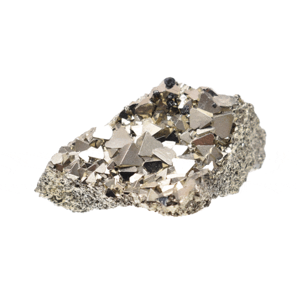 Ακατέργαστο κομμάτι φυσικής πέτρας Πυρίτη, μεγέθους 6,5cm. Αγοράστε online shop.