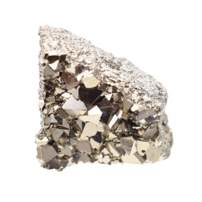 Raw 6.5cm piece of natural pyrite gemstone. Buy online shop.