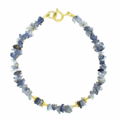 Bracelet made of Iolite