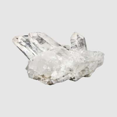 Raw 7cm piece of natural crystal quartz cluster. Buy online shop.
