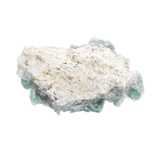Ακατέργαστο κομμάτι φυσικής πέτρας φθορίτη, μεγέθους 8,5cm. Αγοράστε online shop.
