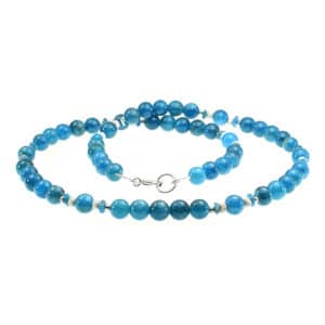 Necklace made of Apatite