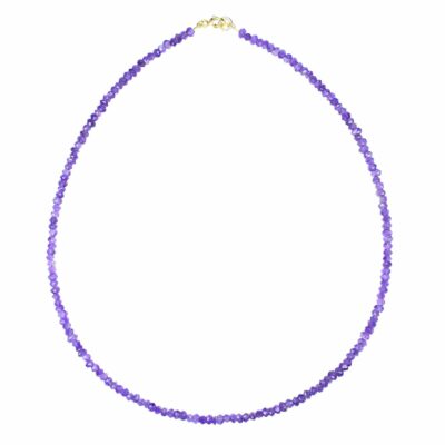 Necklace made of Amethyst