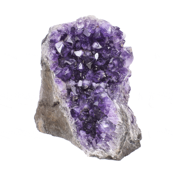 Raw piece of natural amethyst gemstone with a size of 17cm. Buy online shop.