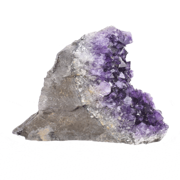 Raw piece of natural amethyst gemstone with a size of 17cm. Buy online shop.