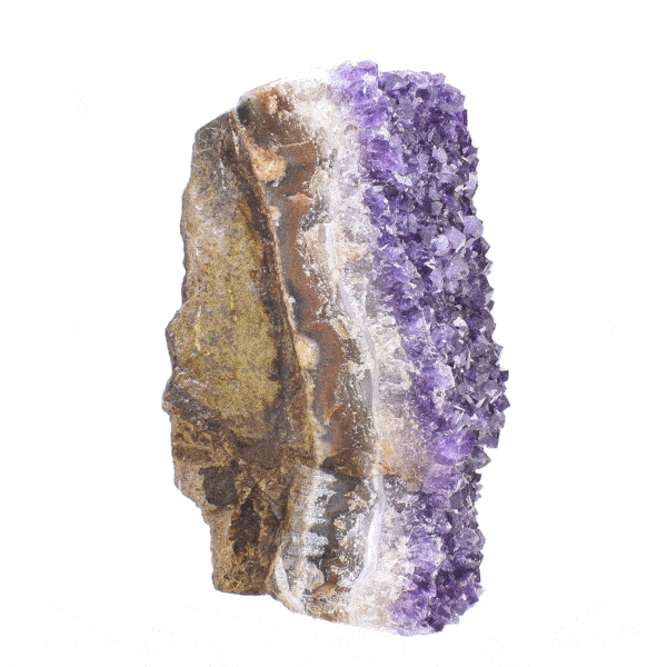 Ακατέργαστο κομμάτι φυσικής πέτρας αμεθύστου, μεγέθους 10cm. Αγοράστε online shop.