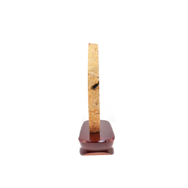 Slice made of Agate on a base 21cm - Image 3