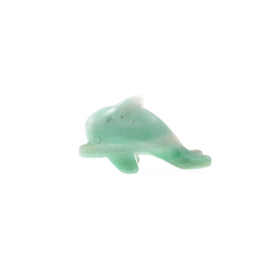 Dolphin made of Amazonite