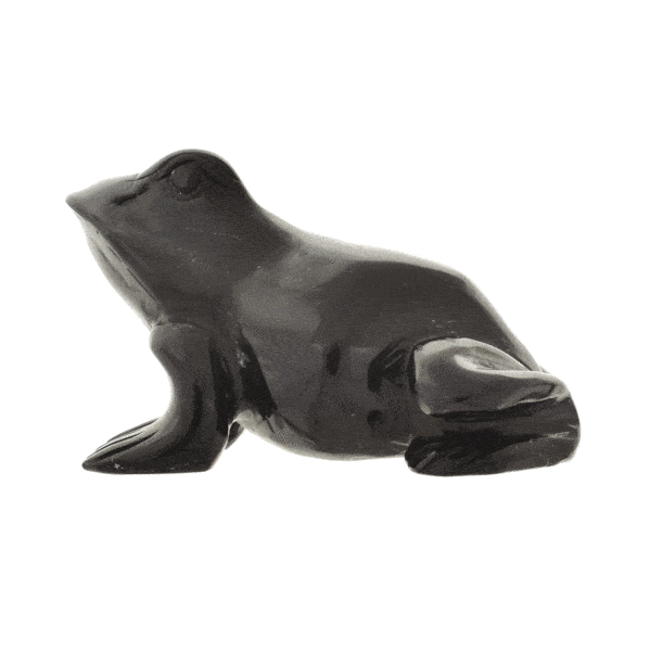 Natural Onyx gemstone, carved in the shape of a turtle, with a size of 8cm. Buy online shop.