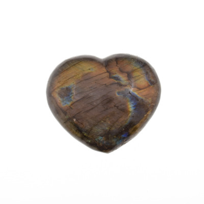 Heart made of Labradorite 7,5cm