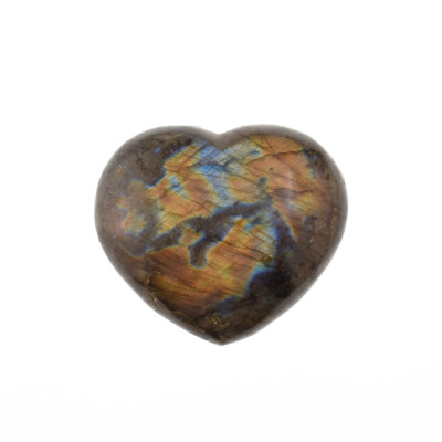 Heart made of Labradorite 7,5cm
