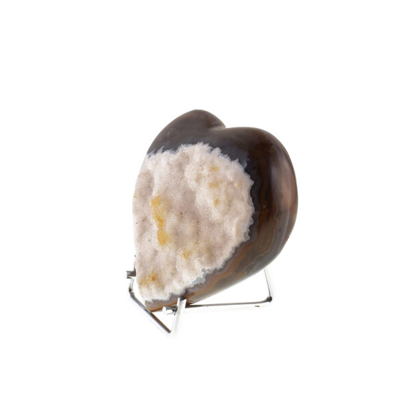Heart made of Agate on a base 6cm - Image 3