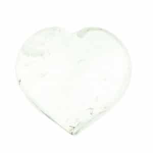 Καρδιά από κρύσταλλο χαλαζία, ύψους 5cm. Αγοράστε online shop.