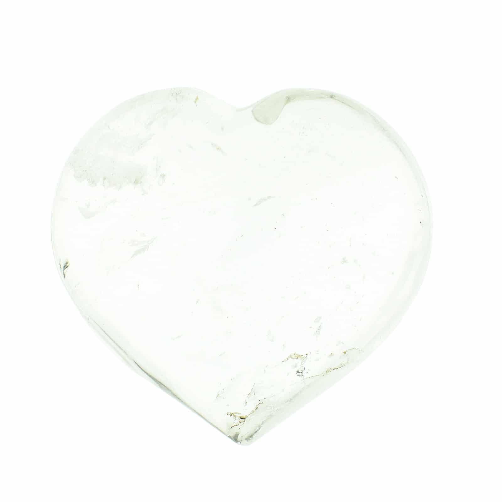 Καρδιά από κρύσταλλο χαλαζία, ύψους 5cm. Αγοράστε online shop.