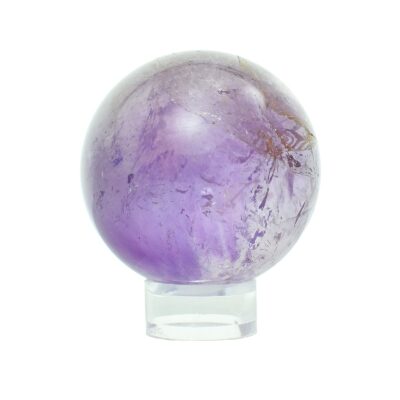 Amethyst gemstone sphere 5.5cm