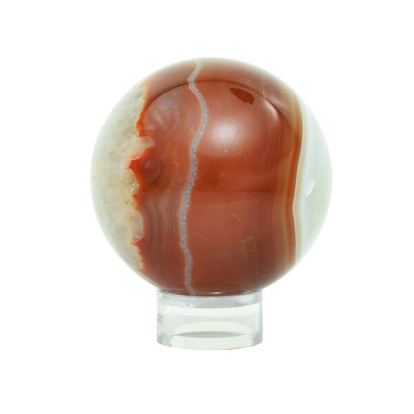 Agate gemstone sphere 5.5cm - Image 3