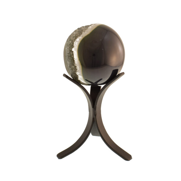 Agate sphere with crystal quartz 7cm - Image 2
