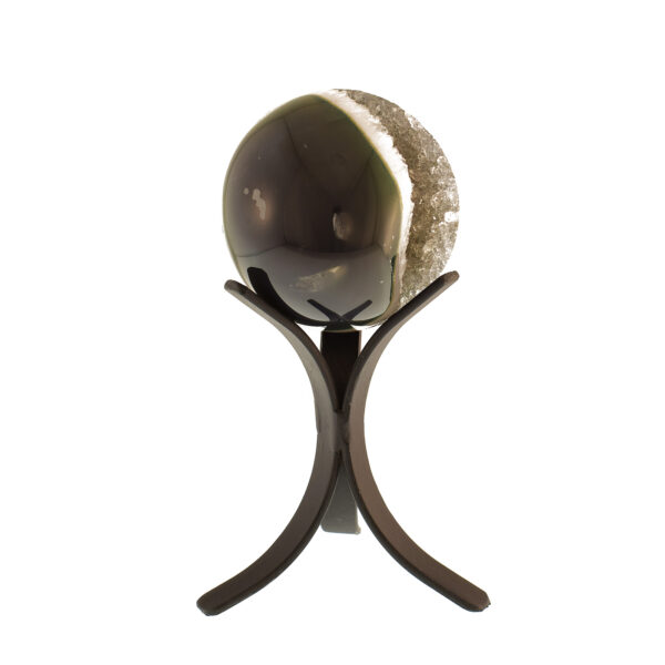 Agate sphere with crystal quartz 7cm - Image 4
