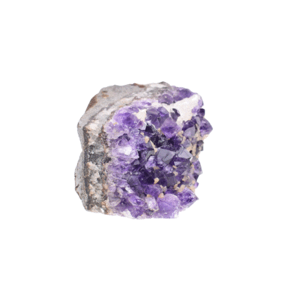 Raw 9.5cm piece of natural amethyst gemstone.