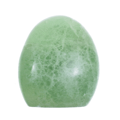 Polished piece of natural fluorite gemstone, with a height of 7cm. Buy online shop.