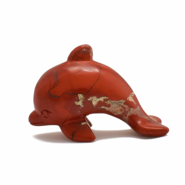 Dolphin made of Jasper, decorative stone, buy online shop