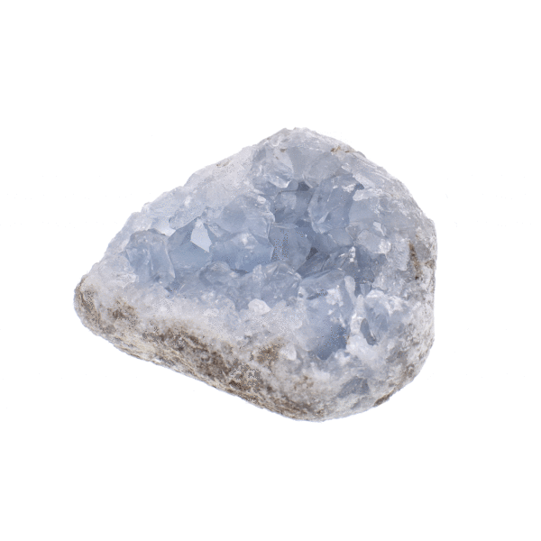 Raw 6.5cm piece of natural celestite gemstone.