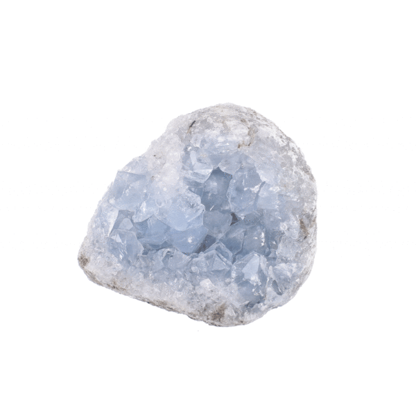 Raw 6.5cm piece of natural celestite gemstone.