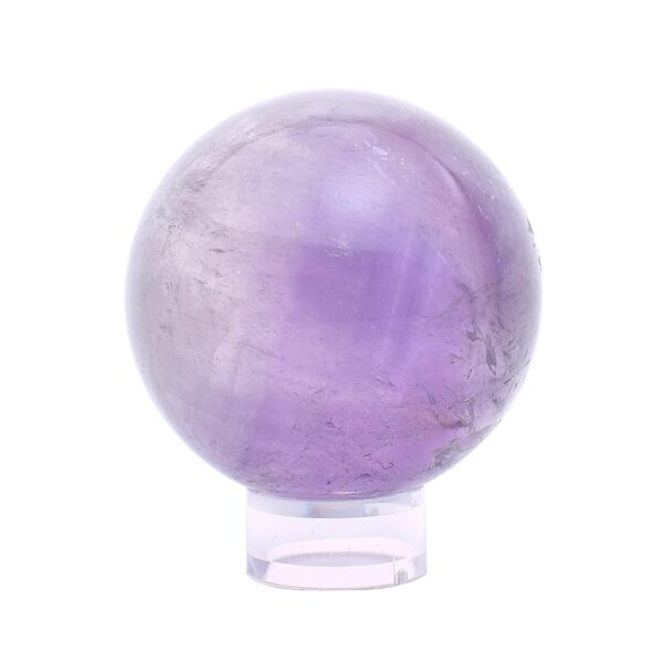 Sphere made of amethyst. Combine tasteful decoration with balanced energy! Immediate availability and shipping worldwide!