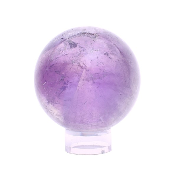 Sphere made of amethyst. Combine tasteful decoration with balanced energy! Immediate availability and shipping worldwide!