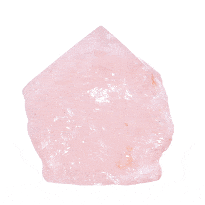 Point από φυσική πέτρα ροζ Χαλαζία με γυαλισμένη κορυφή, ύψους 7,5cm. Αγοράστε online shop.