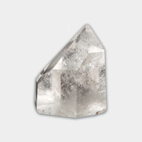 Polished 7cm point of natural crystal quartz. Buy online shop.