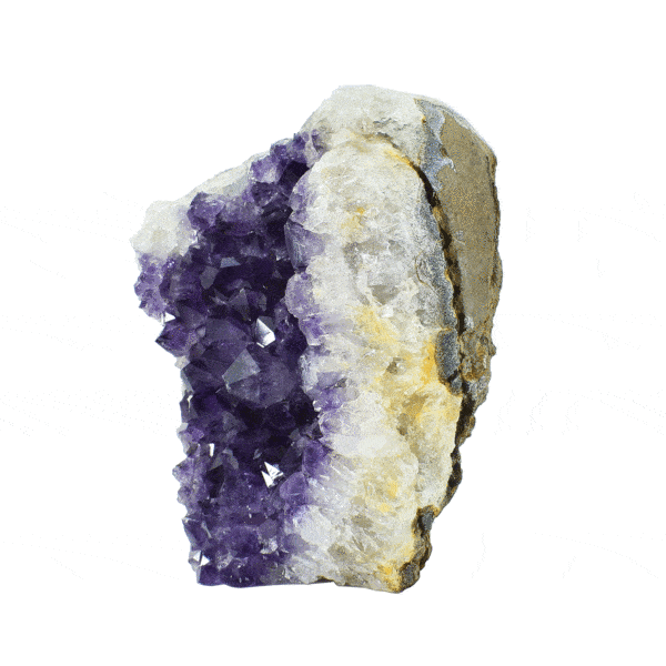 Raw Amethyst piece with a height of 11cm. Buy online shop.