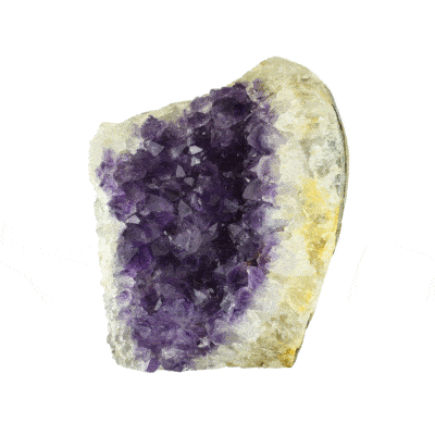 Raw Amethyst piece with a height of 11cm. Buy online shop.