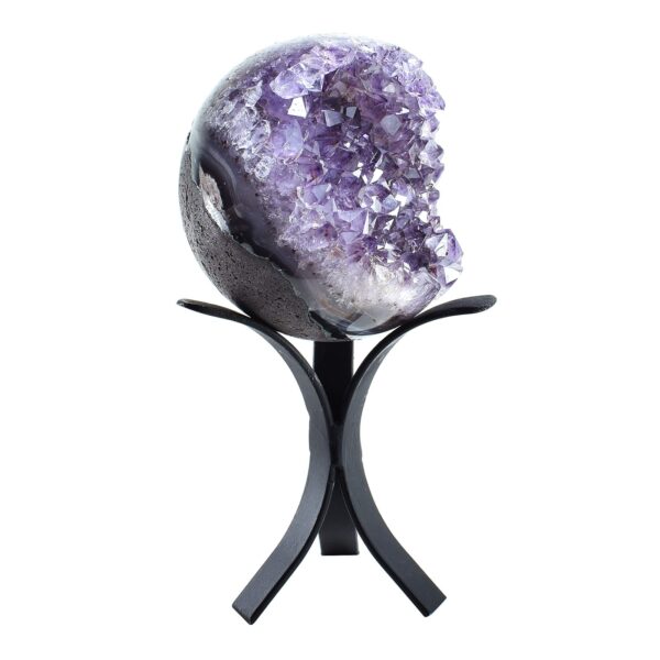 Natural amethyst sphere, with a diameter of 9cm. Buy online shop.