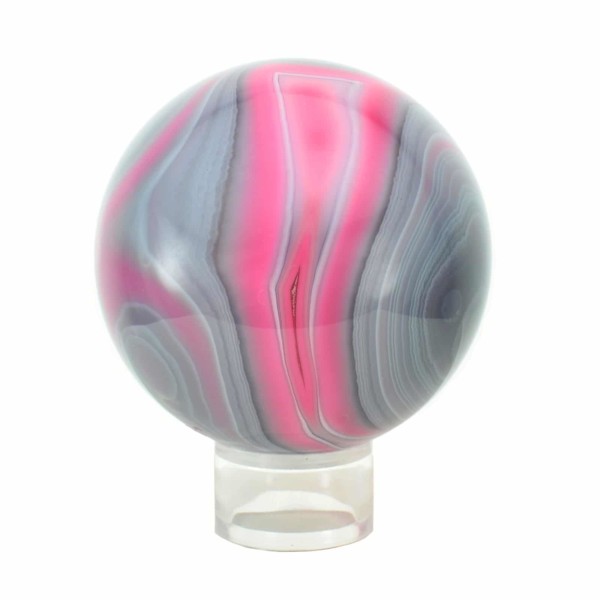 Sphere of Agate with a diameter of 7.5cm. Buy online shop.
