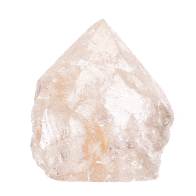 Point φυσικής πέτρας καπνώδους χαλαζία με ρουτίλιο, ύψους 7,5cm. Το point έχει ακατέργαστη βάση και γυαλισμένη κορυφή. Αγοράστε online shop.