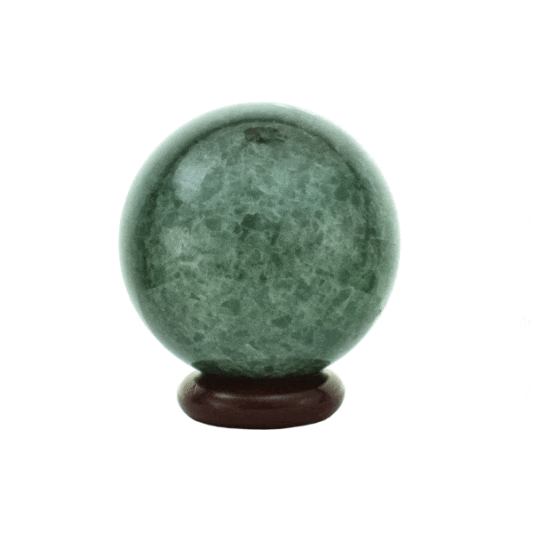 Aventurine sphere with a diameter of 8cm. Buy online shop.
