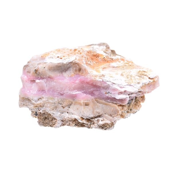 Ακατέργαστο κομμάτι φυσικής πέτρας Ροζ Οπαλίου, μεγέθους 8cm. Αγοράστε online shop.